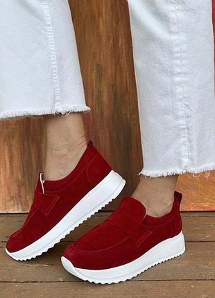 Натуральна шкіра замша всі розміри багато кольорів кросівки5 фото