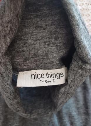 Тенселл и шерсть невесомый гольф лонгслив nice things by paloma s испания7 фото