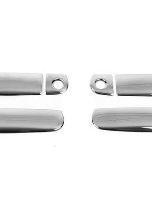 Накладки на ручки (4 шт., нерж.) для ауди a6 c5 1997-2001 гг
