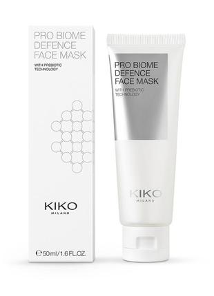 Маска для обличчя з пробіотиками від kiko pro biome defence face mask