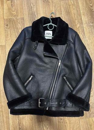 Дубленка zara!