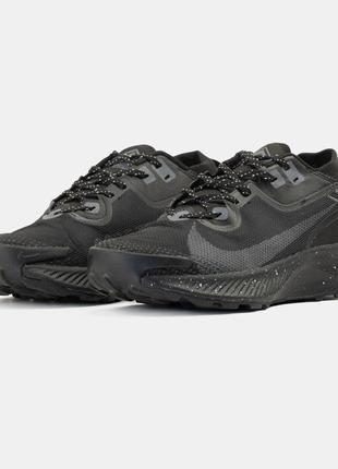 Nike pegasus trail 2 gtx gore-tex black1 фото