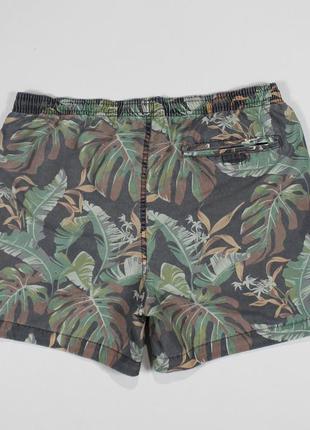 Симпатичные пляжные шорты с тусклым тропическим washed - принтом от h&amp;m6 фото