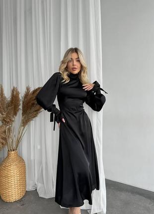 Платье из шелка армани