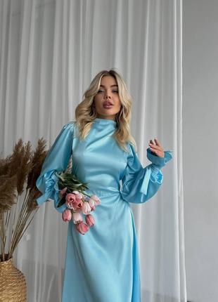 Платье из шелка армани