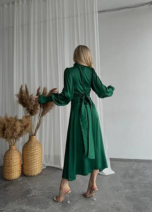 Платье из шелка армани