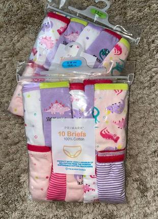 Трусики для девочки primark