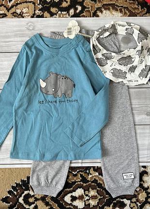 Новий комплект на хлопчика 86/92 см lupilu