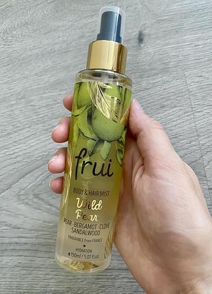 Спрей-мист для тела и волос парфюмированный с увлажняющим фактором frui wild pear 150 мл