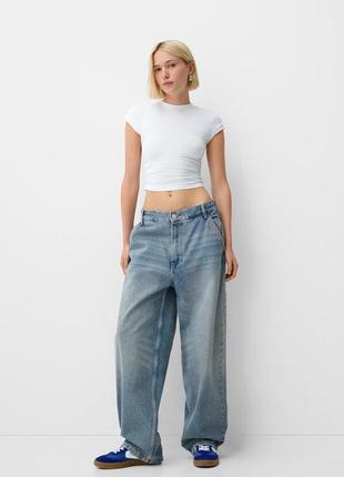 Скейтерские джинсы skater bershka