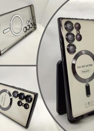 Силиконовый чехол, magsafe, бампер для samsung s23 ultra ultra