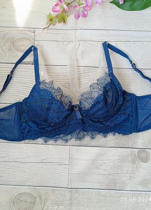 Мереживний подовжений бюстгальтер бюстье топ