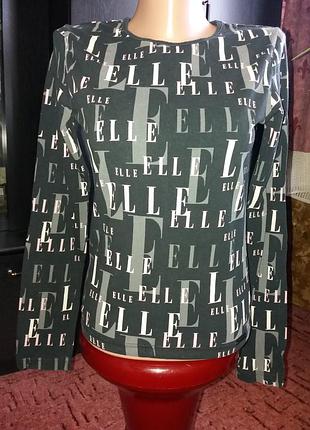 Лонгслів принтований бренду elle p.s