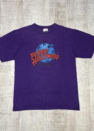 Крута футболка от planeta hollywood vintage винтаж 1991 x  disney