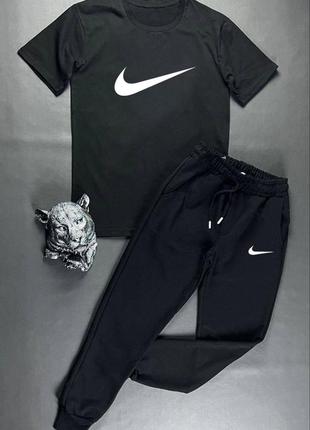 Чоловічий костюм футболка штани nike весна літо