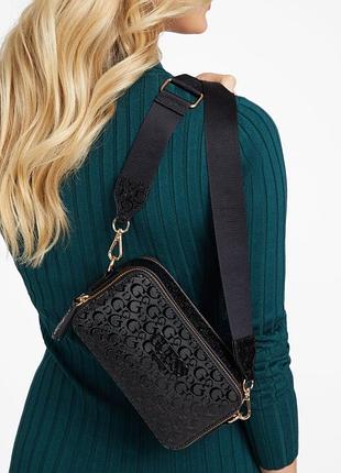 Сумка чорна guess