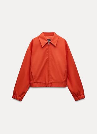 Куртка червона жіноча zara new