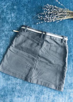 🔥 спідниця 🔥 юбка юбочка міні коротка для дівчат бренд котонова джинсова3 фото