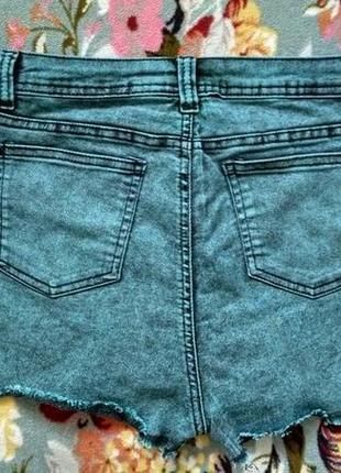 Женские,фирменные,джинсовые шорты 46-48 р-denim co2 фото