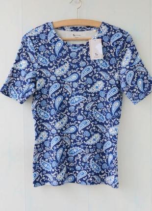 Футболка , пейсли tu, хлопок