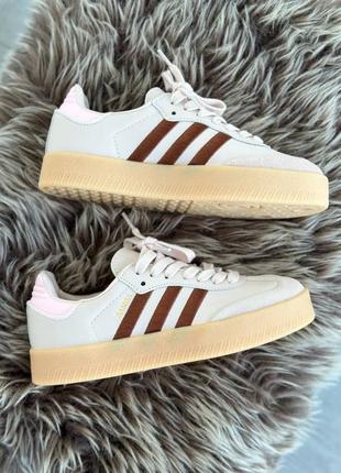 Жіночі кросівки adidas samba putty mauve