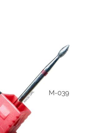 Фреза почка червона м-039