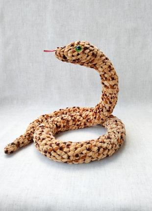Амигуруми змея