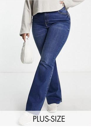 Мегаклассные стрейчевые джинсы на пышные формы  denim...