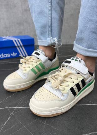 Кроссовки  adidas forum green2 фото