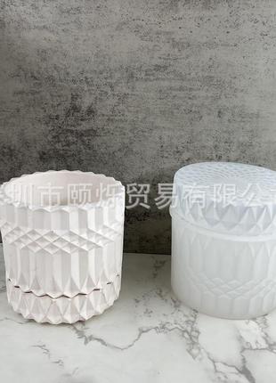 Молд силіконовий для кашпо (уцінка)