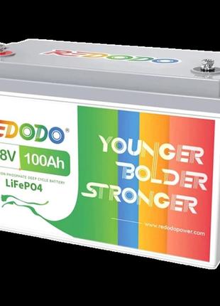 Акумулятор redodo lifepo4 12v 100ah 1280w