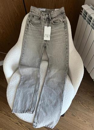 Джинси сірі zara