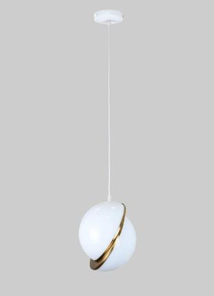 Белый дизайнерский подвес "полусферы" (61-v1022-1)