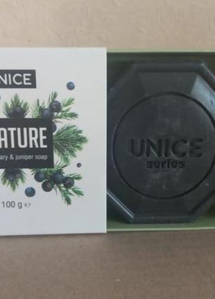 Натуральне мило unice з розмарином та ялівцем, 100 г
