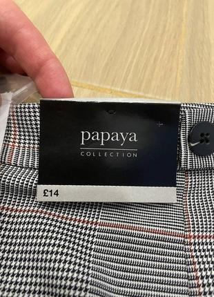 Акція 🎁 нова стильна спідниця олівець papaya collection у клітинку  zara h&m2 фото