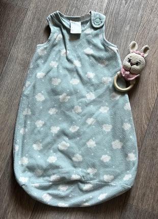 Теплий, флісовий мішок для сну фірми h&m