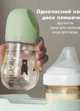 Уценка!!! подогреватель и стерилизатор для детских бутылочек на две бутылочки, мятный