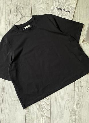 Оверсайз футболка з цупкої органічної бавовни lindex pp xl