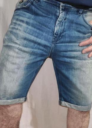 Стильные фирменные джинсовые шорты капри бермуды бренд.ltb.хл.361 фото