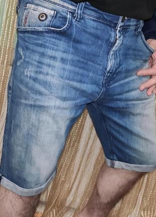 Стильные фирменные джинсовые шорты капри бермуды бренд.ltb.хл.3610 фото