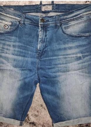 Стильные фирменные джинсовые шорты капри бермуды бренд.ltb.хл.366 фото
