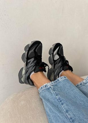 Кроссовки new balance 9060 low-top sneakers black4 фото