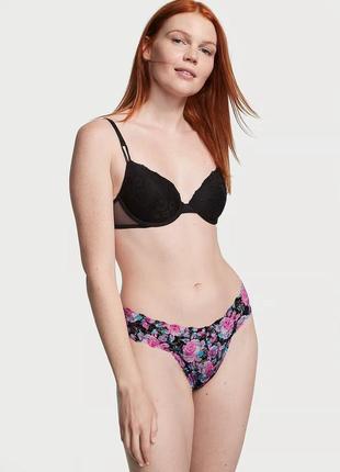 Трусики victoria's secret lace thong panty