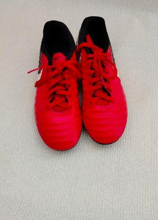 Бутси, копи nike tiempo rio iv fg junior 897731-616, 33 розмір