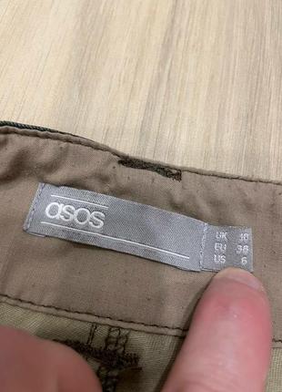 Акция 🎁 стильные камуфляжные брюки asos design bree combat в милитари стиле zara h&amp;m6 фото