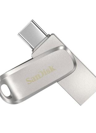 Flash sandisk usb 3.1 ultra dual luxe type-c 1tb (150 mb/s)