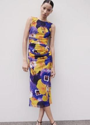 Тюлева сукня zara
