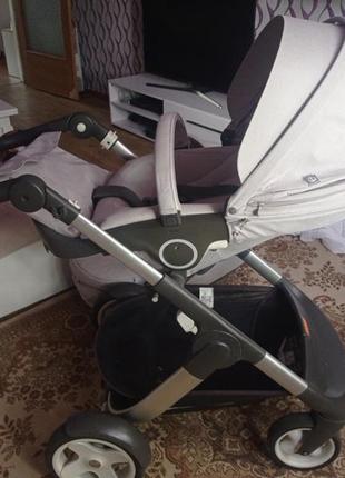 Коляска люлька- переноска-прогулка stokke