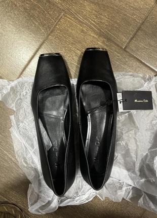 Шкіряні балетки massimo dutti9 фото