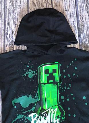 Кофта minecraft для мальчика 3-4 года, 98-104 см 5